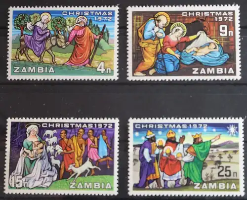 Sambia 93-96 postfrisch #FQ149