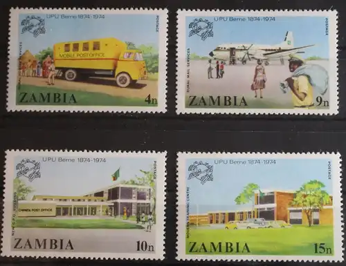 Sambia 133-136 postfrisch #FQ153