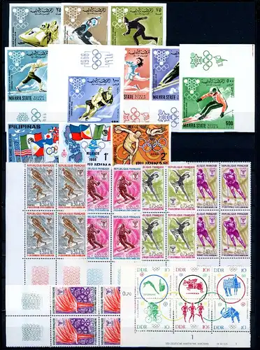 Lot Marken Motiv "Olympische Spiele" postfrisch #JE670