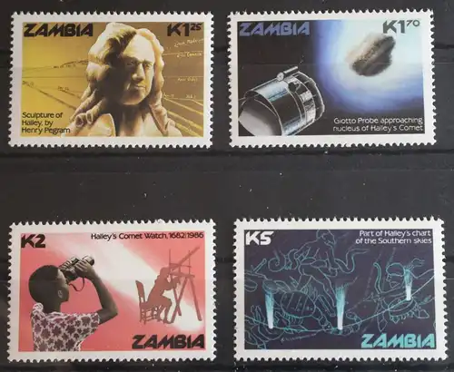 Sambia 364-367 postfrisch #FQ175