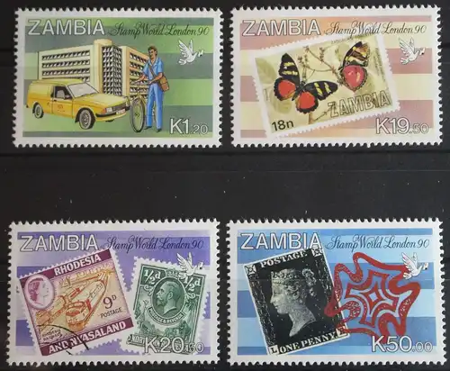 Sambia 511-514 postfrisch #FQ199