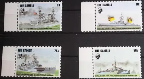 Gambia 1926-1929 postfrisch Geschichte #FR710