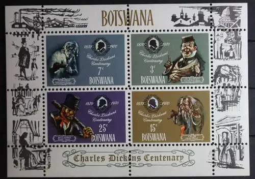 Botswana Block 3 postfrisch #FQ429