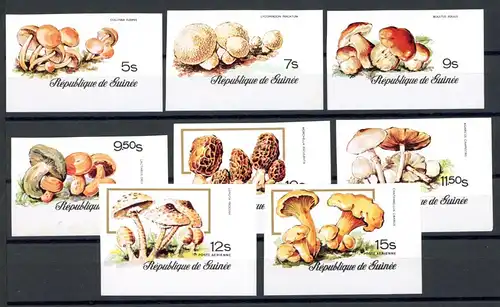 Guinea 759-766 B postfrisch Pilze #1H320