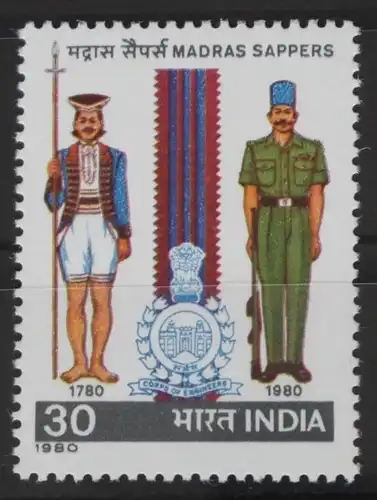 Indien 814 postfrisch #FV733