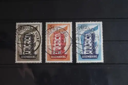 Luxemburg 555-557 gestempelt mit Vollstempel #FV156
