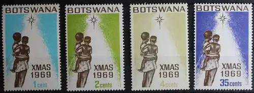 Botswana 54-57 postfrisch #FQ426