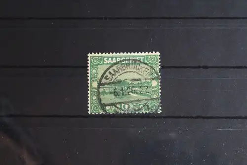 Saargebiet 86I gestempelt Plattenfehler, geprüft Hoffmann BPP #FY807