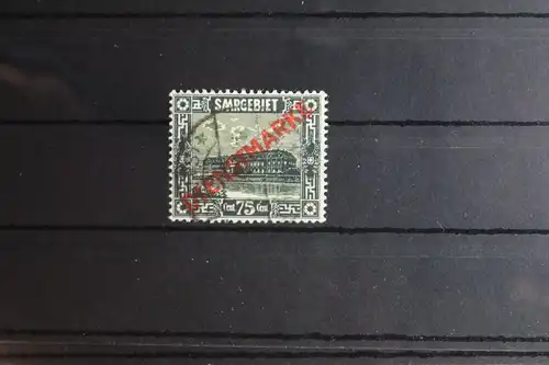 Saargebiet Dienstmarken 15 PF II gestempelt #FY954