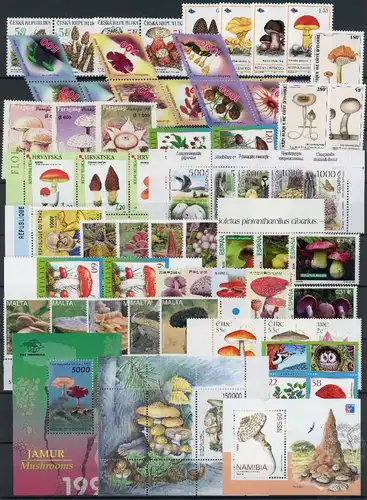 Lot Motiv Pilze postfrisch #GG2103