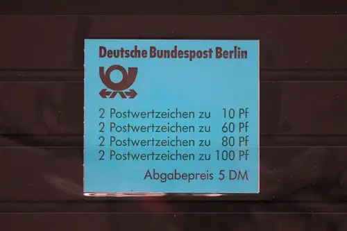 Berlin MH 15 oZ postfrisch Markenheftchen #FY307