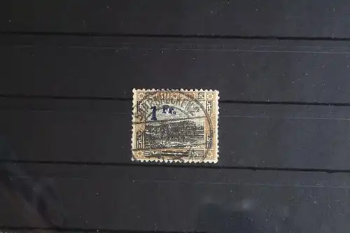 Saargebiet 80II gestempelt geprüft Hoffmann BPP #FY779