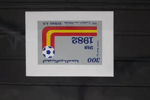 Syrien Block 63 postfrisch #FY408