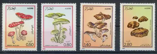 Algerien 827-830 postfrisch Pilze #1G282