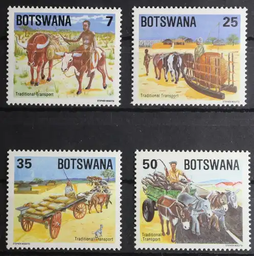 Botswana 341-344 postfrisch #FQ491
