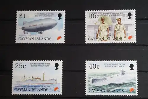 Cayman Islands 738-741 postfrisch Geschichte 2. Weltkrieg #FR658