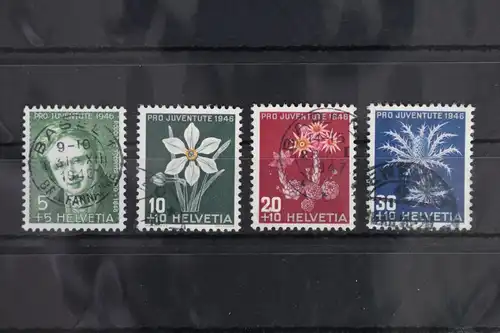 Schweiz 475-478 gestempelt Pro Juventute #FV954