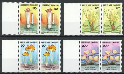 Togo Paare 1966-1969 postfrisch Pilze #1G154