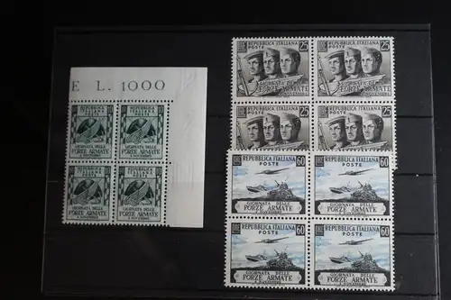 Italien 871-873 postfrisch als Viererblock #FV459