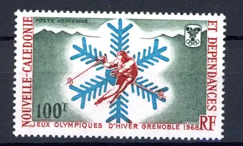 Neukaledonien 447 postfrisch Olympia 1968 Grenoble #1H441