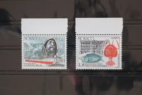 Monaco 2178-2179 postfrisch Schifffahrt #FR865