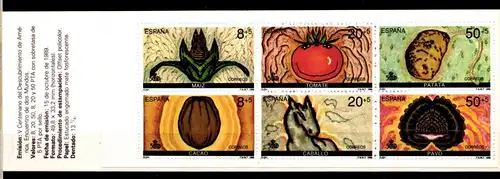 Spanien MH 7 postfrisch Schifffahrt #FU698