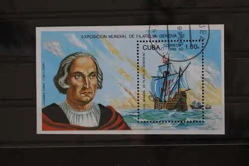 Cu (ba) Block 129 mit 3607 gestempelt Schifffahrt #FR918