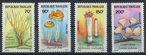 Togo 1966-1969 postfrisch Pilze #1G256