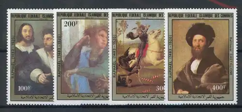 Komoren 707-710 postfrisch Raffael, Kunst #1H677