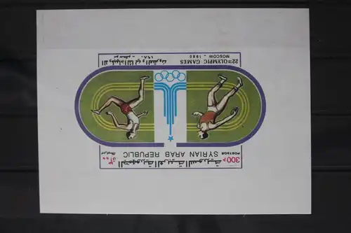 Syrien Block 61 postfrisch #FY405