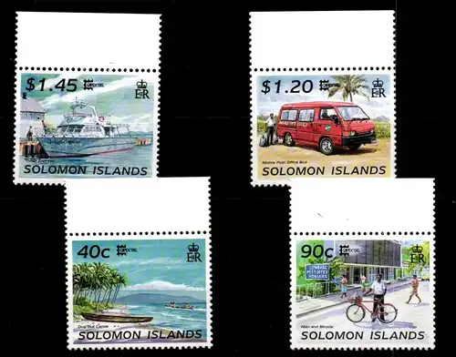 Salomoninseln 910-913 postfrisch Schifffahrt #FU671