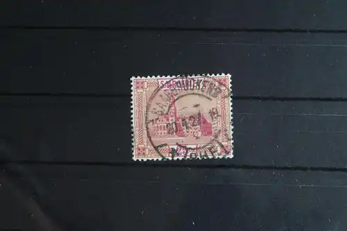 Saargebiet 100VI gestempelt #FY812