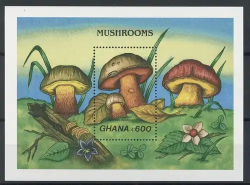 Ghana Block 145 postfrisch Pilze #1G347