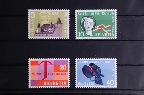 Schweiz 653-656 postfrisch #FX912