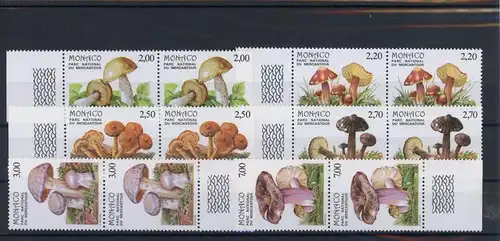 Monaco Paare 1861-1866 postfrisch Pilze #1G416