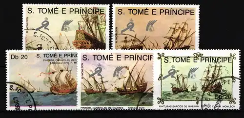 Sao Tome e Principe 1129-1133 gestempelt #GD213