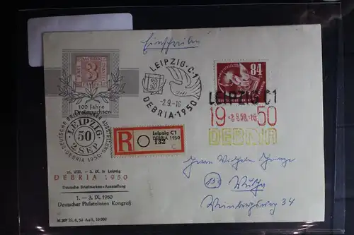 DDR 260 auf Brief als Einzelfrankatur portogerecht #BC614