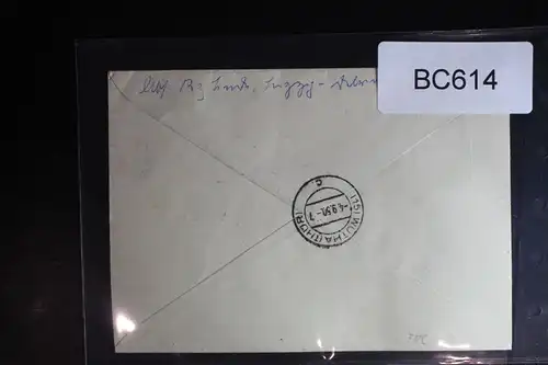 DDR 260 auf Brief als Einzelfrankatur portogerecht #BC614