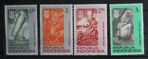 Indonesien 544-547 postfrisch Schifffahrt #FU618