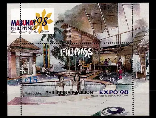 Philippinen Blocks 120 postfrisch #FW595