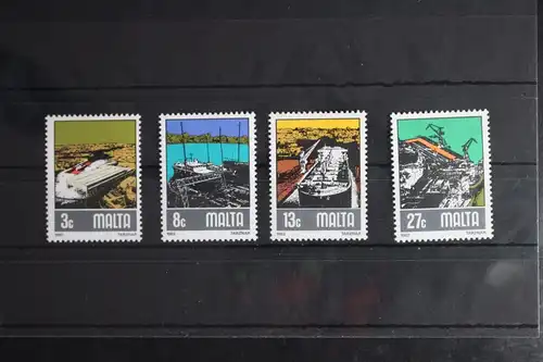 Malta 655-658 postfrisch Schifffahrt #FU647