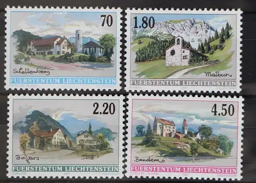 Liechtenstein 1262-1265 postfrisch #GD446