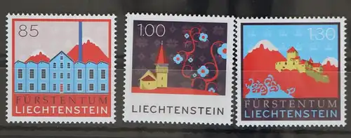 Liechtenstein 1475-1477 postfrisch #GD490