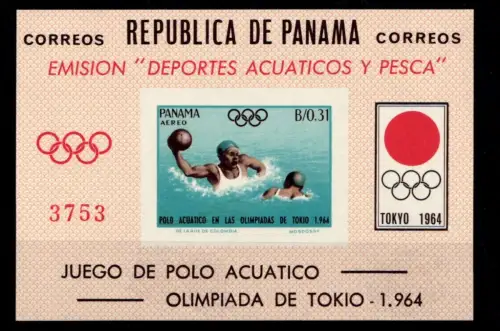 Panama Block 22 postfrisch #GD094