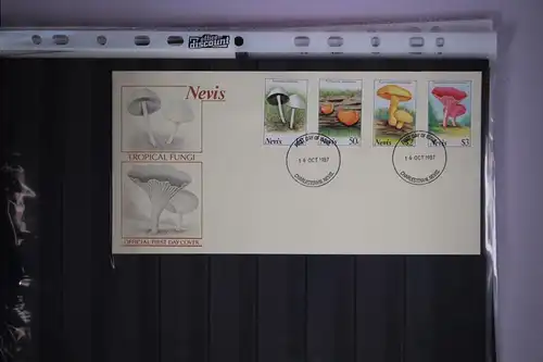 Nevis 475-478 gestempelt als FDC #GC031