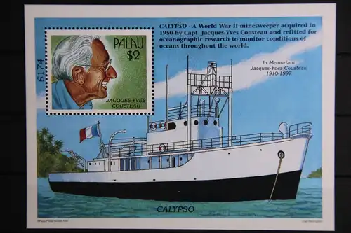 Palau Block 57 mit 1239 postfrisch Schifffahrt #FU789