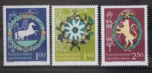 Liechtenstein 1377-1379 postfrisch #GD463