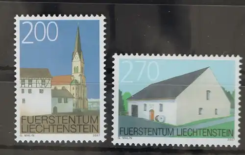 Liechtenstein 1467-1468 postfrisch #GD488