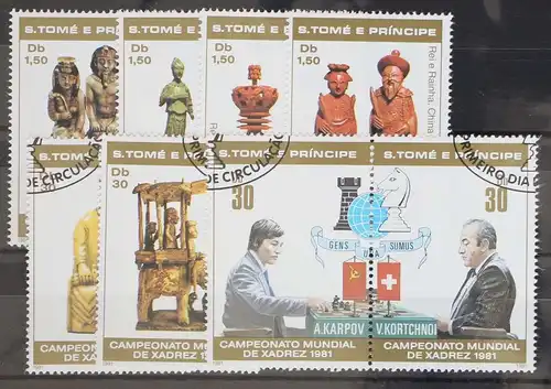 Sao Tome e Principe 703-710 A gestempelt #GD178