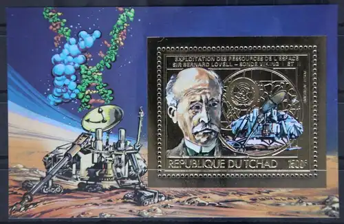 Tschad Block 150A mit 960A postfrisch Raumfahrt Weltraum Forschung #GB289